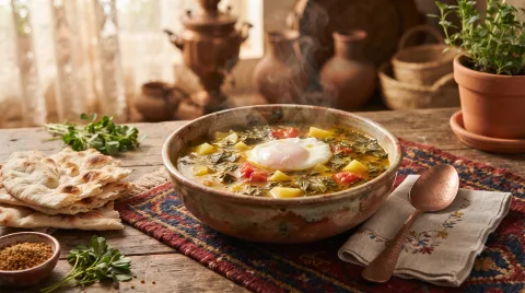 اشکنه قزوینی خوشمزه و سنتی