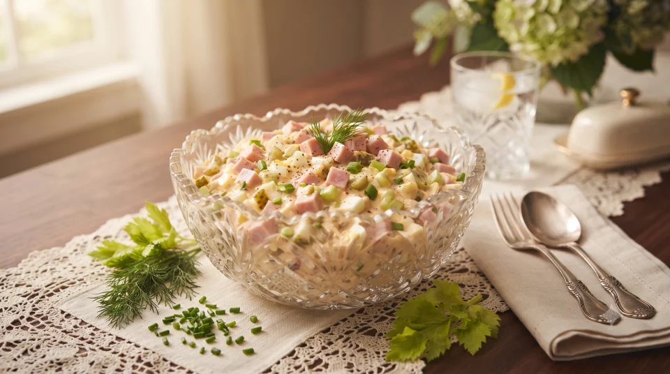 سالاد ژامبون